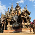 Храм истины в Паттайе, Тайланд (1)